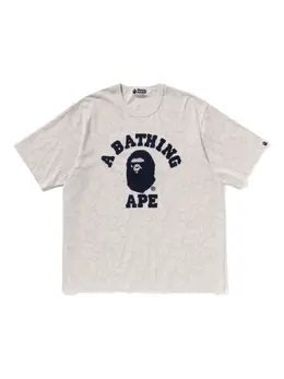 A BATHING APE®: Футболка с вышивкой 
