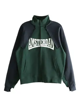 VETEMENTS: Зелёный свитшот 
