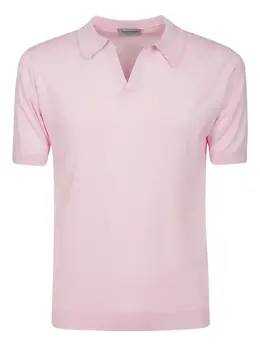 John Smedley: Футболка с v-образным вырезом 