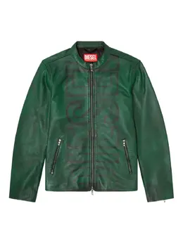 Diesel: Кожаная куртка 
