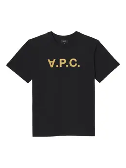 A.P.C.: Футболка с принтом 