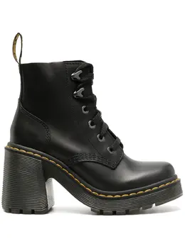 Dr. Martens: Чёрные ботинки 