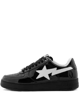 A BATHING APE®: Чёрные кроссовки 