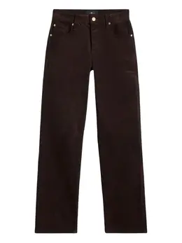 7 For All Mankind: Коричневые джинсы 