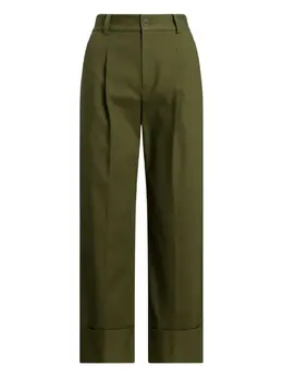 Lauren Ralph Lauren: Зелёные брюки 