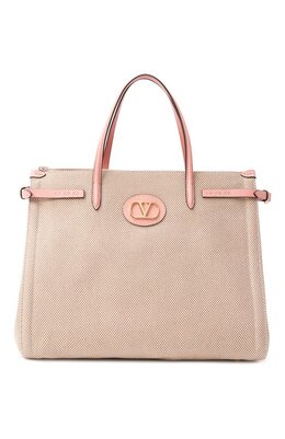 Valentino: Бежевая сумка 