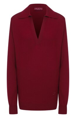 Gucci: Поло из шерсти 