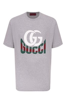 Gucci: Хлопковая футболка 