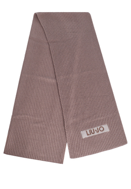 LIU JO: Серый шарф 