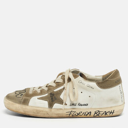 Golden Goose: Белые кроссовки  Superstar