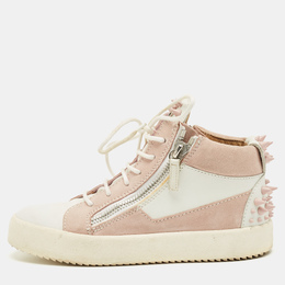 Giuseppe Zanotti: Розовые кроссовки 