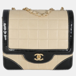 Chanel: Бежевая сумка 