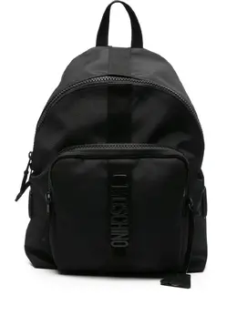 Moschino: Чёрный рюкзак 