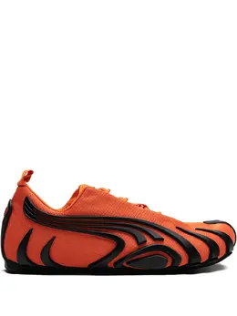 PUMA: Оранжевые кроссовки 