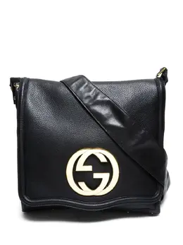 Gucci Pre-Owned: Чёрная сумка 