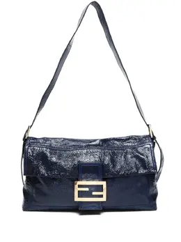 Fendi Pre-Owned: Синяя сумка 