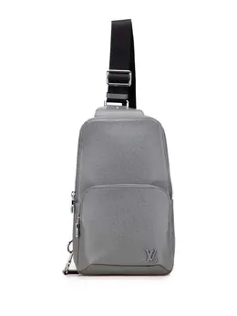 Louis Vuitton Pre-Owned: Серая сумка через плечо 