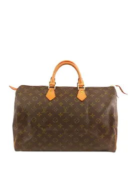 Louis Vuitton Pre-Owned: Коричневая сумка 