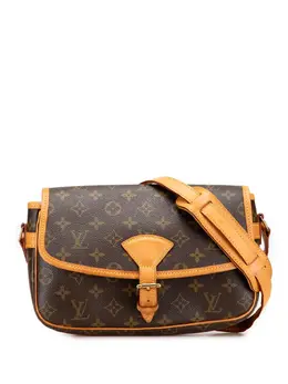 Louis Vuitton Pre-Owned: Коричневая сумка через плечо 