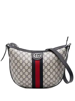 Gucci Pre-Owned: Серая сумка через плечо 