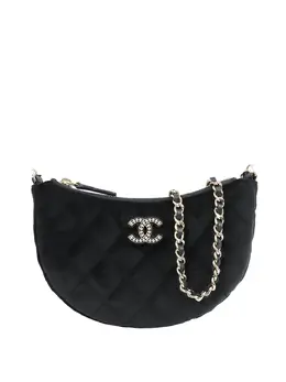 CHANEL Pre-Owned: Чёрная сумка через плечо 