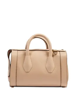 Lancel: Бежевая сумка 