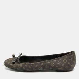 Louis Vuitton: Коричневые балетки 