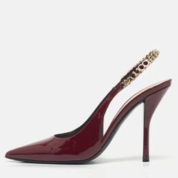 Gucci: Бордовые туфли 