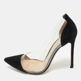 Gianvito Rossi: Чёрные туфли  Plexi