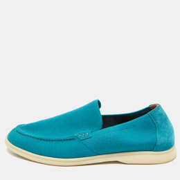 Loro Piana: Голубые туфли 
