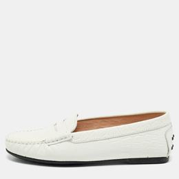 Tod's: Белые мокасины 