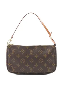 Louis Vuitton Pre-Owned: Коричневая сумка 