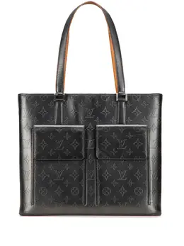 Louis Vuitton Pre-Owned: Серая сумка-шоппер 