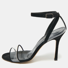 Manolo Blahnik: Прозрачные сандалии 