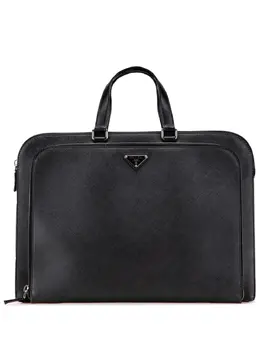 Prada Pre-Owned: Чёрный портфель 