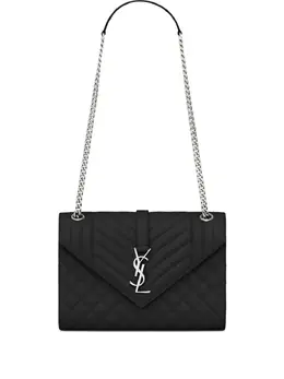 Saint Laurent: Чёрная сумка  Envelope