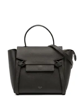 Celine Pre-Owned: Чёрная поясная сумка 