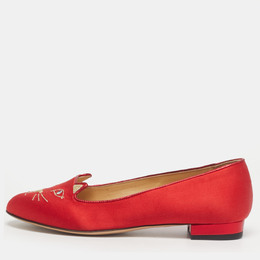 Charlotte Olympia: Красные балетки 