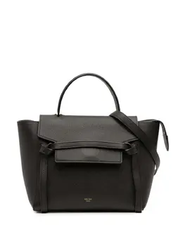 Celine Pre-Owned: Чёрная поясная сумка 