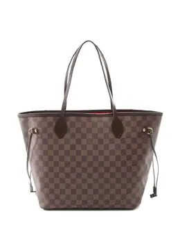 Louis Vuitton Pre-Owned: Коричневая сумка-шоппер 