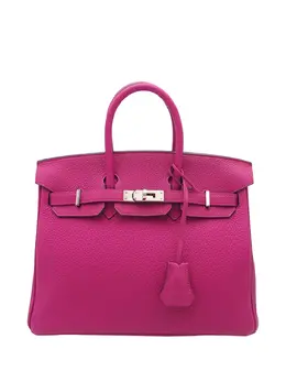 Hermès Pre-Owned: Серебристая сумка 