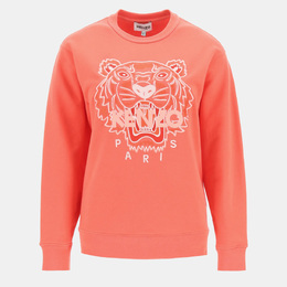Kenzo: Розовый свитшот  Tiger