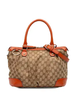 Gucci Pre-Owned: Коричневая сумка 