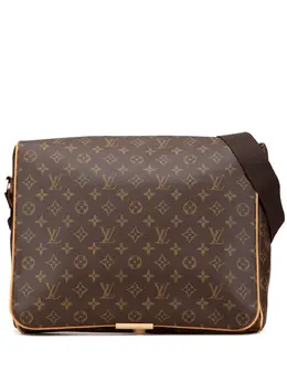 Louis Vuitton Pre-Owned: Коричневая сумка через плечо 