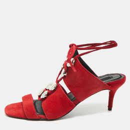 Alexander Wang: Красные сандалии 