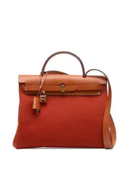 Hermès Pre-Owned: Оранжевая сумка 