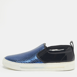 Marc by Marc Jacobs: Голубые мокасины 
