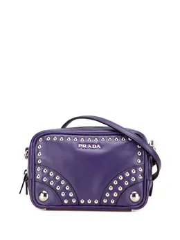 Prada Pre-Owned: Фиолетовая сумка 