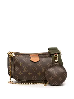 Louis Vuitton Pre-Owned: Коричневая сумка 