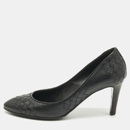 Bottega Veneta: Чёрные туфли 